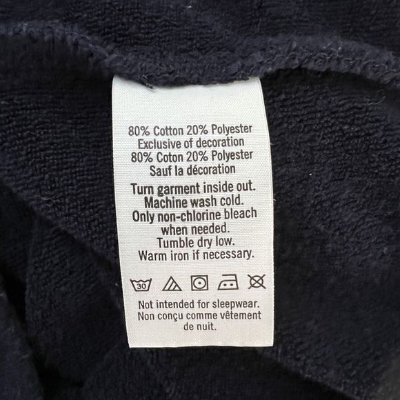 Janie and Jack Shirt Girls 18 to 24 Months Navy Blue Zipper Preppy Minimalist - Picture 5 of 5